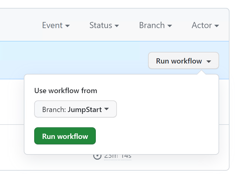 Run Workflow