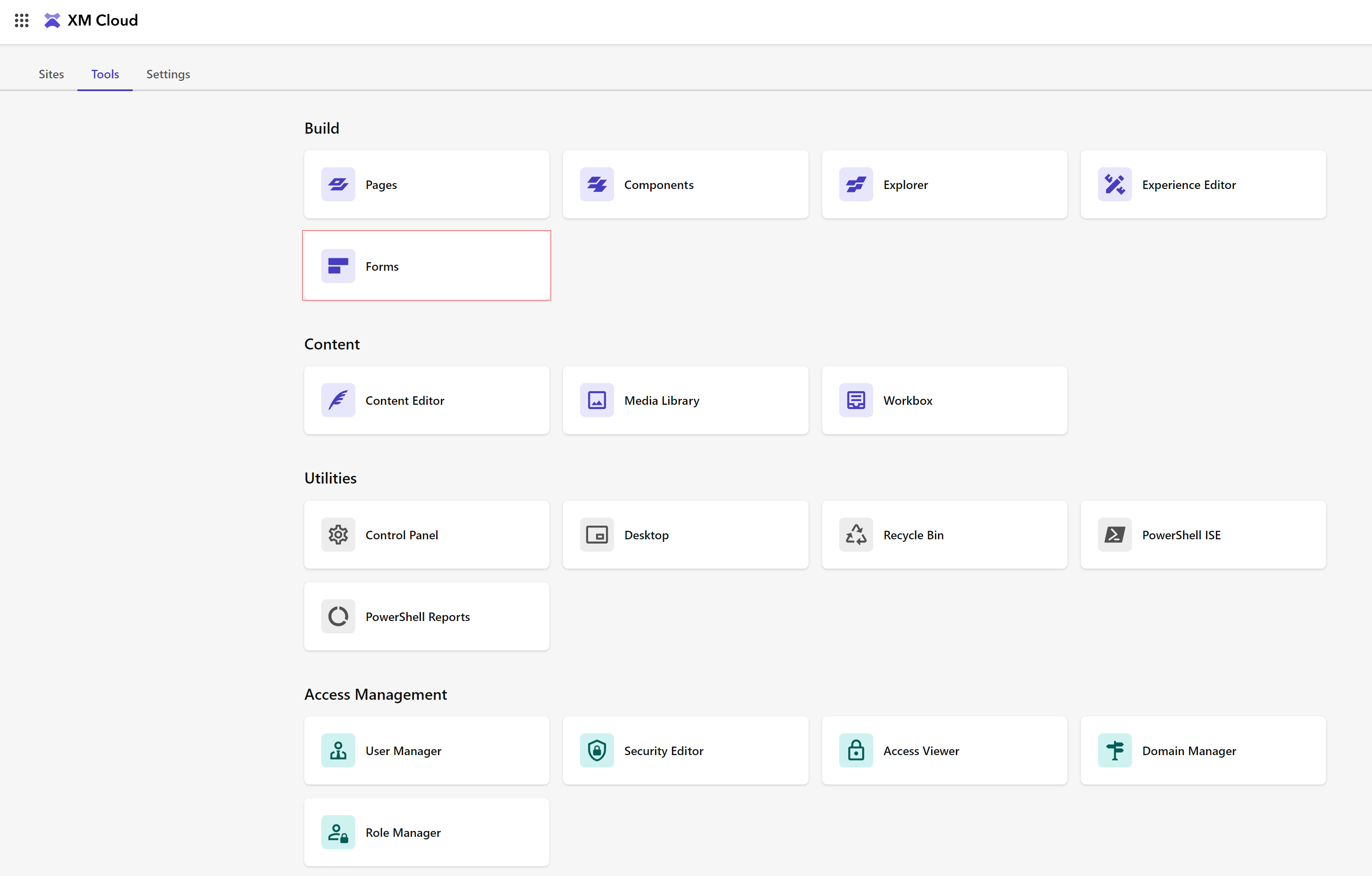 Sitecore XM Cloud Forms